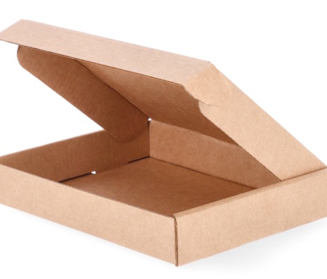 427-1: 150 x 125 x 25 mm cardboard box with quick closure FEFCO 0427 1