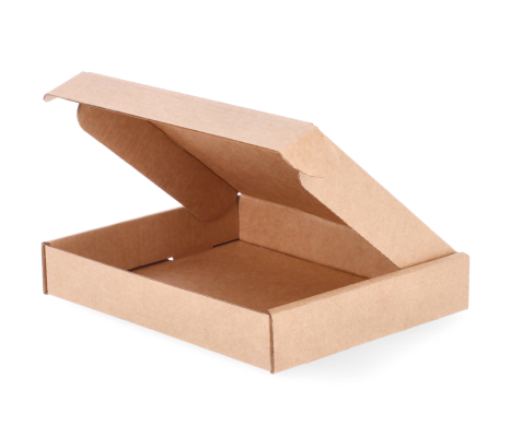 427-1: 150 x 125 x 25 mm cardboard box with quick closure FEFCO 0427 2