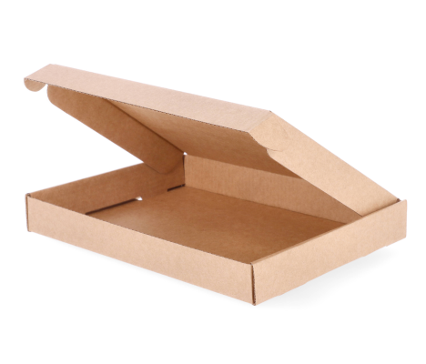 427-2: 200 x 150 x 25 mm cardboard box with quick closure FEFCO 0427 2