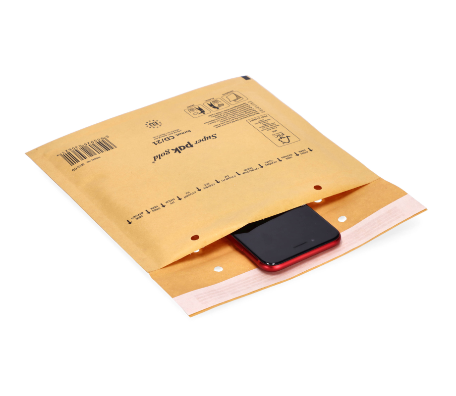 AIR-CD: 180 x 165 mm<br>envelope with air protection 3