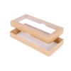 DD-10L: 275 x 130 x 35 mm two part box with window 3