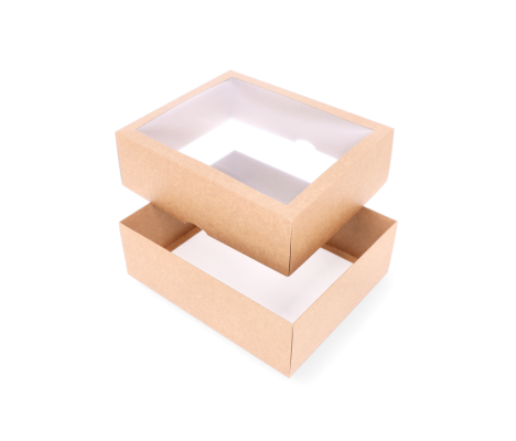 DDL-17: 300 x 250 x 100 mm two part box with window 2