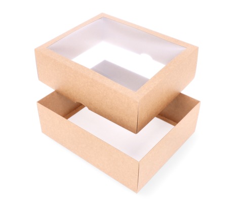 DDL-17: 300 x 250 x 100 mm two part box with window 1