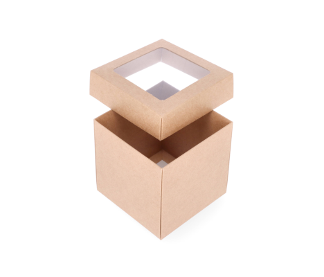 DDPL-07: 100 x 100 x 100 mm two part box with window 2