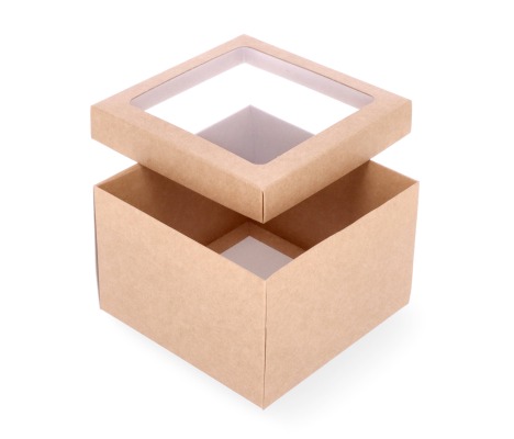 DDPL-22: 150 x 150 x 100 mm two part box with window 1