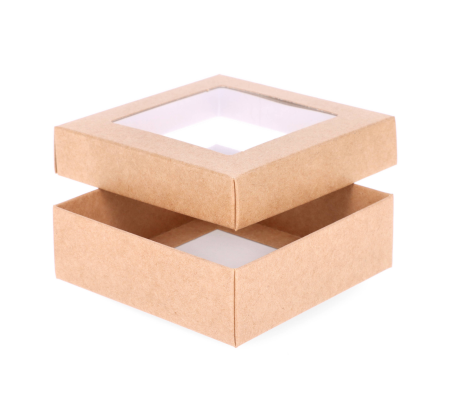 DDPL-6: 90 x 90 x 30 mm two part box with window 2