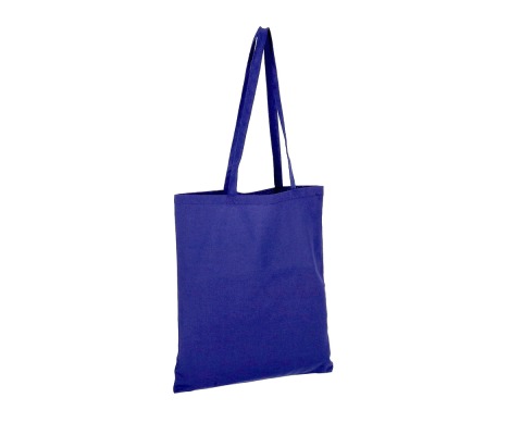 DROB-1/M Blue colour Canvas Tote bag 380*420 mm, 1 pcs. 1