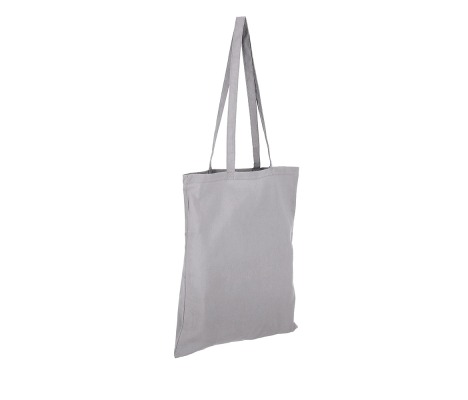 DROB-1/P Grey colour Canvas Tote bag 380*420 mm, 1 pcs. 1