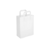 FLAT-2: 220 x 100 x 280 mm paper bag with flat paper handles 5