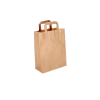 FLAT-2: 220 x 100 x 280 mm paper bag with flat paper handles 8