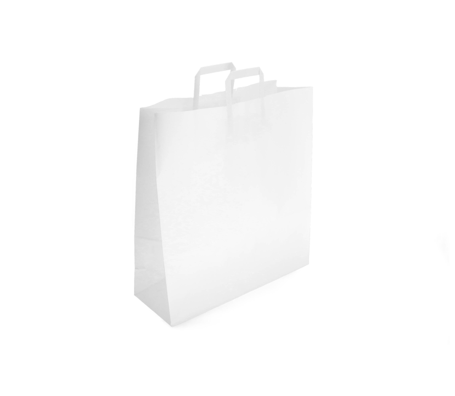 FLAT-6: 450  x 170 x 480 mm paper bag with flat paper handles 3