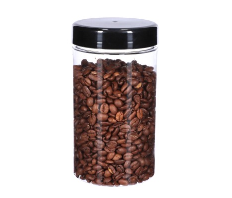 IND-PET 750/12: 750 ml. Plastic jars with screw-on lids. (12 pcs.) 1