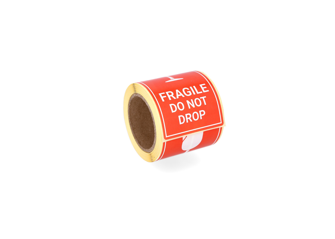 LIP-FRA/S 50 mm x 100 mm warning stickers FRAGILE 100 pcs. 2