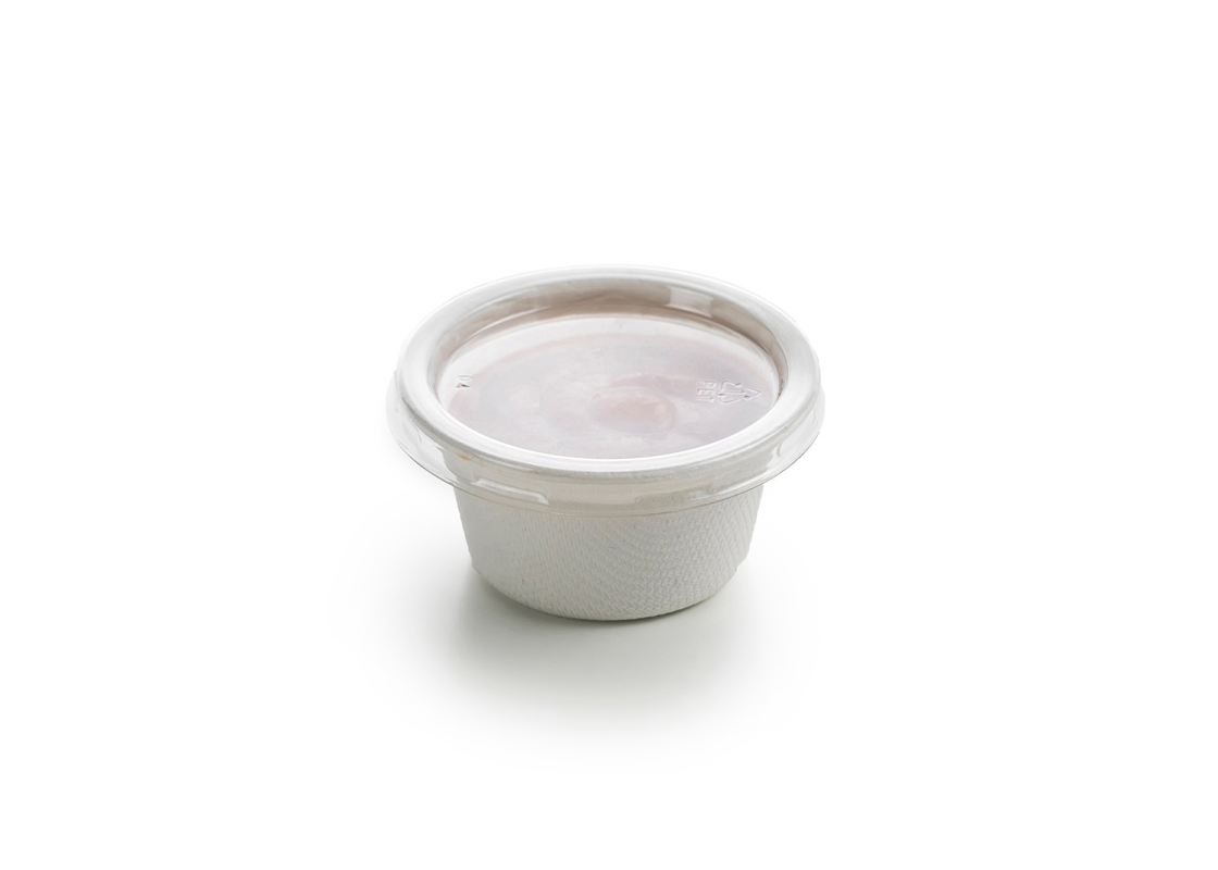 PA/D1: organic lid for sauce container, 100 pcs 1