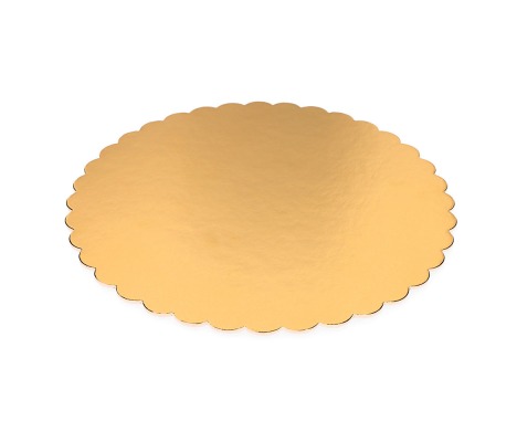 PD-DB34: 340 mm, 10 pcs. golden cake tray 1