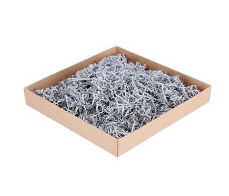 PDR-D2/1-GR: 1 kg. Grey color shredded paper 1