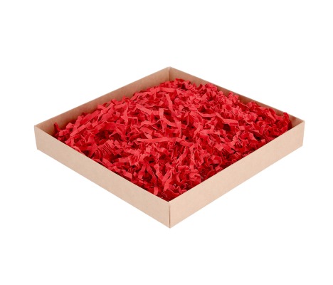 PDR-D4/1-RA: 1 kg. Red color shredded paper 1