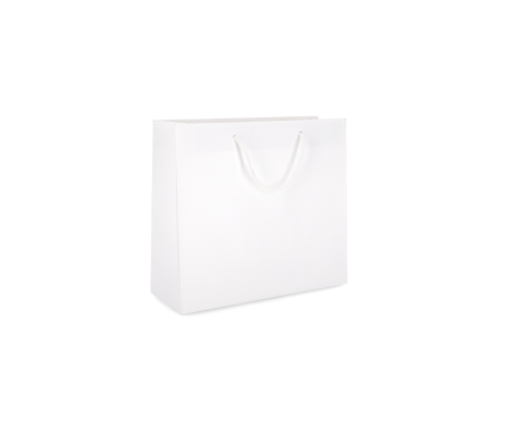 PREM-2: 280 x 120 x 240 mm paper bag with fabric handles 2