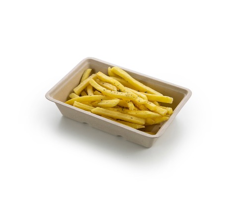 SN/1: disposable container for snacks, 160x110x36mm, 50 pcs. 1