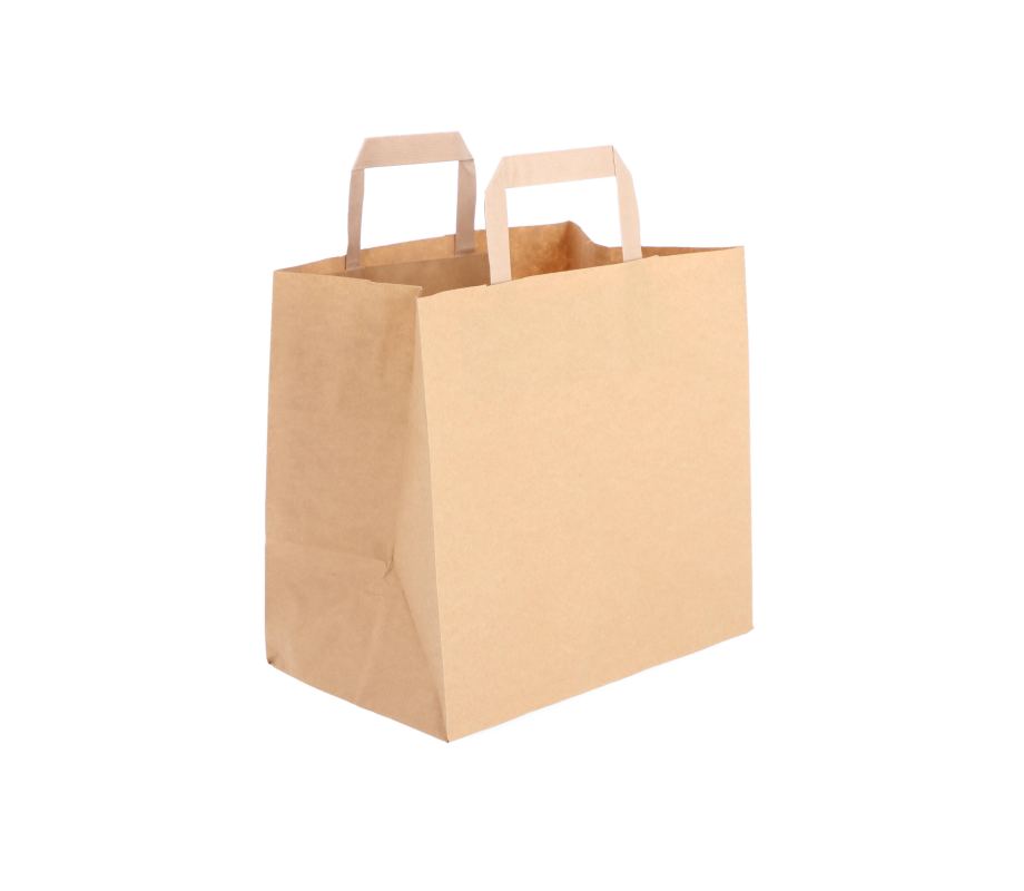 TAKE-1: 260 x 170 x 250 mm paper bag for takeout 6