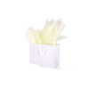 TIS-72: 760 x 500 mm  colored tissue paper.<br>Light yellow 3