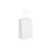 TW-1: 140 x 80 x 210 mm paper bag with twist paper handles 5