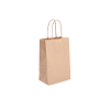 TW-1: 140 x 80 x 210 mm paper bag with twist paper handles 11