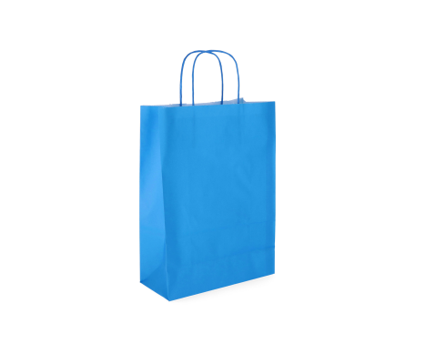 TW-3: 220 x 100 x 310 mm paper bag with twist paper handles 5