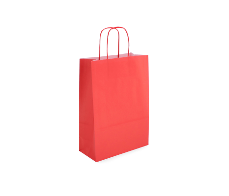 TW-3: 220 x 100 x 310 mm paper bag with twist paper handles 7