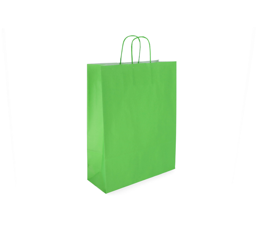 TW-4: 260 x 120 x 350 mm paper bag with twist paper handles 27