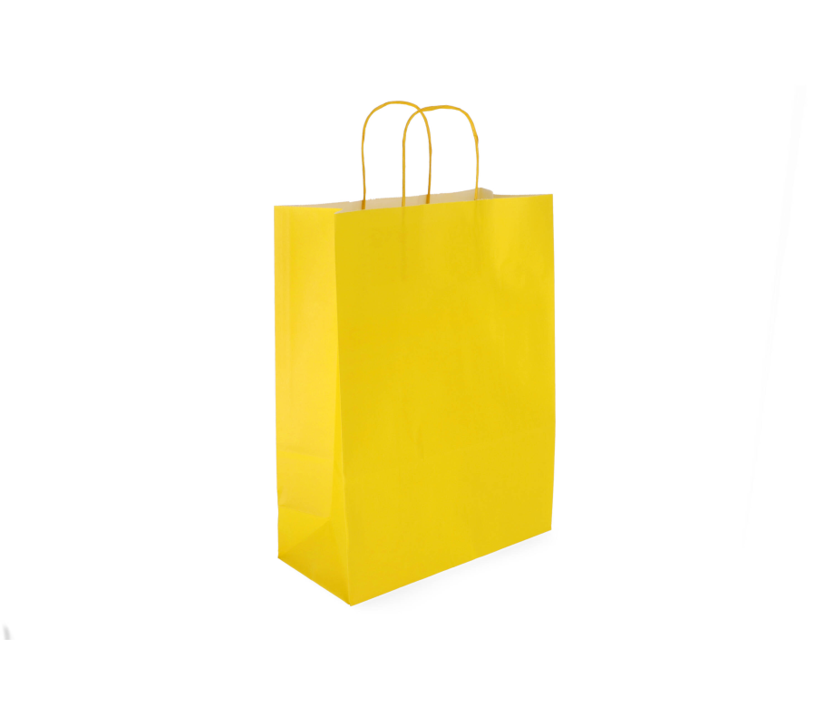 TW-4: 260 x 120 x 350 mm paper bag with twist paper handles 6