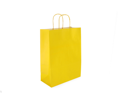 TW-4: 260 x 120 x 350 mm paper bag with twist paper handles 3