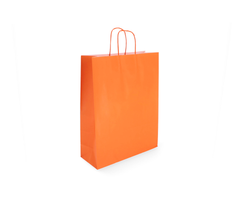 TW-5: 320 x 120 x 410 mm paper bag with twist paper handles 6