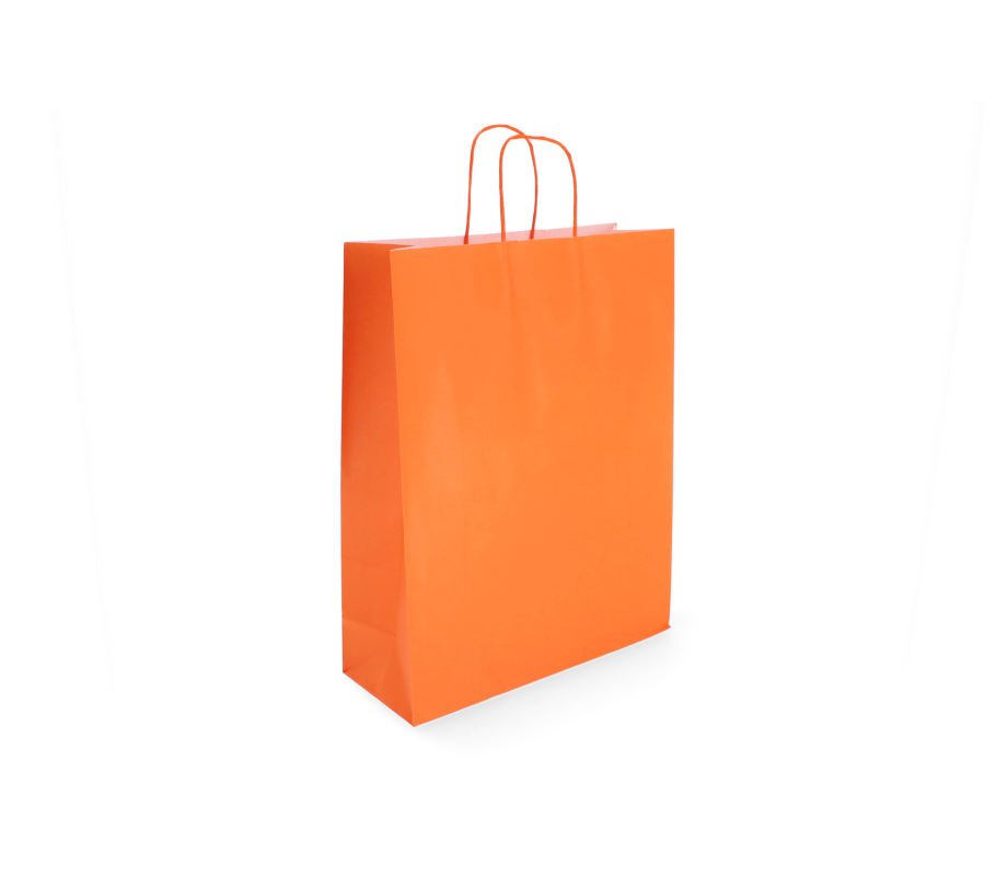 TW-5: 320 x 120 x 410 mm paper bag with twist paper handles 13