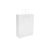 TW-5: 320 x 120 x 410 mm paper bag with twist paper handles 3